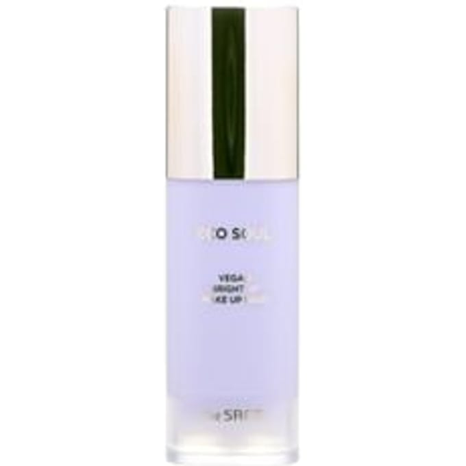 The Saem - Eco Soul Vegan Bright Up Make Up Base - 2 Colors #02 Lavender