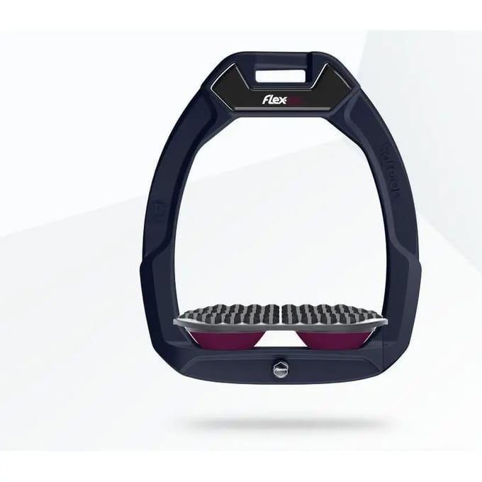 Veiligheidssportstijgers Endurance Bruin/Grijs/Paarse Flex-On Safe-On