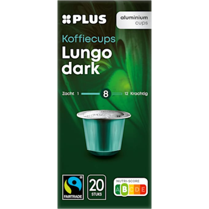 Koffiecups lungo dark Fairtrade