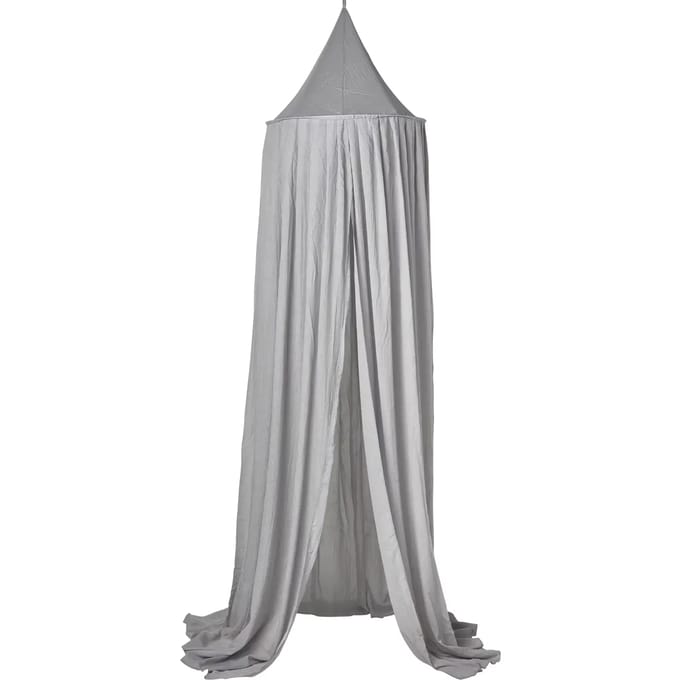 Meyco Baby Uni klamboe - light grey