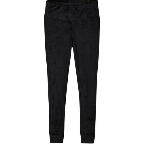ESMARA Velours dames legging (Zwart, S (36/38))