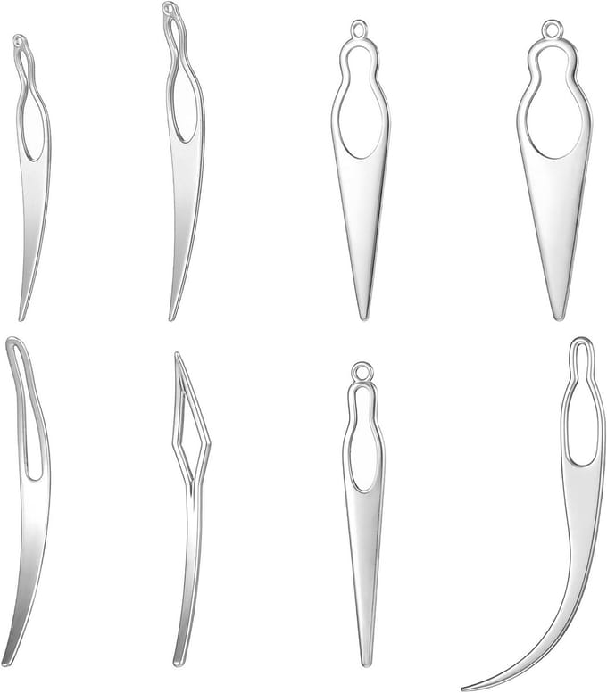 8 Stuks Dreadlock Gereedschap, Interlocking Tool voor Sisterlocks, Haarvlecht Accessoires en Dreadlocks Naald voor het Vlechten van Haar
