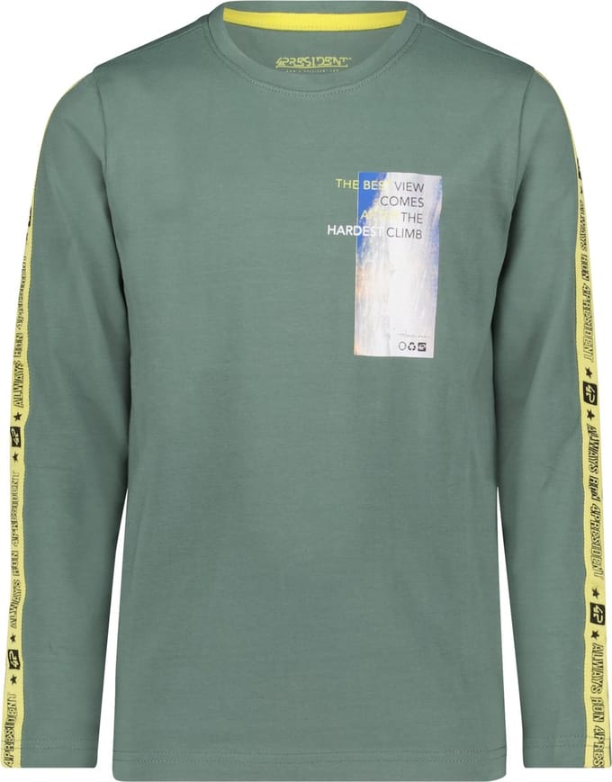 4PRESIDENT T-shirt jongens - Green - Maat 92