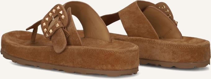 STEFANO LAURAN Dk5668 Slippers - Dames - Camel - Maat 37