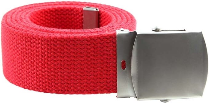 Fostex Garments - Tropenkoppel Breed - Riem - Rood