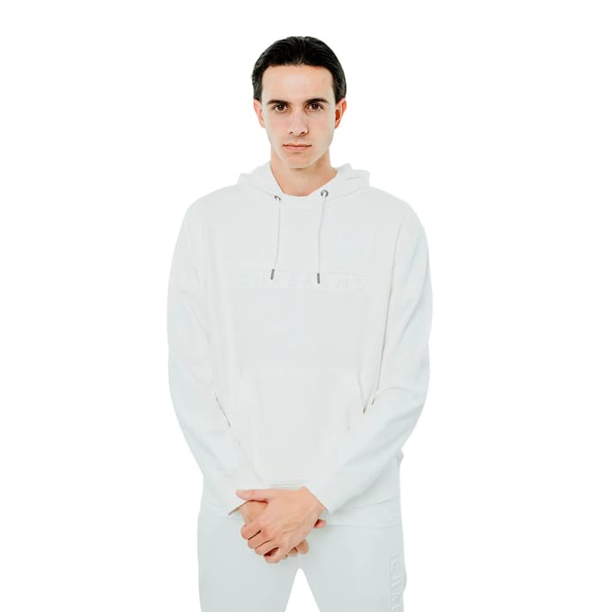 Hoody met ingekaderd logo Chabrand