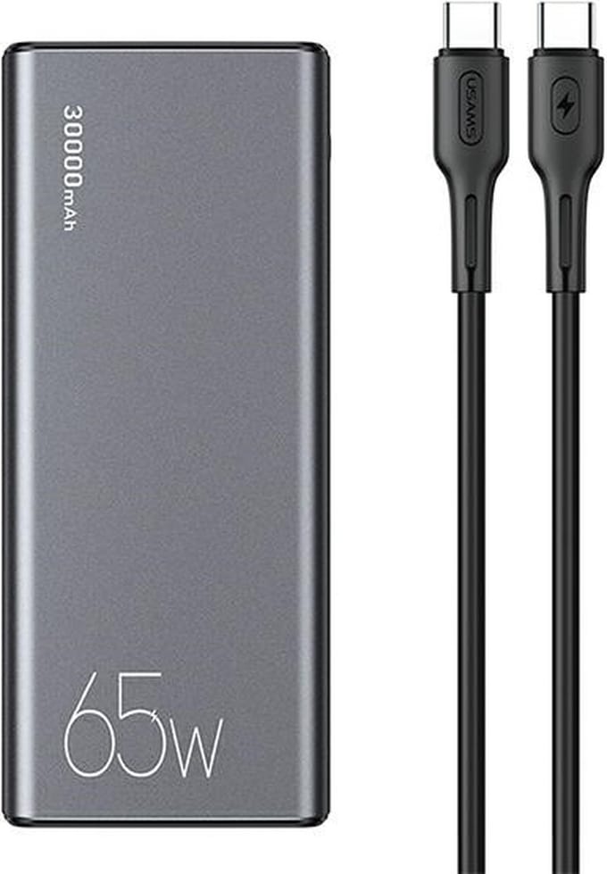 USAMS PB59 Serie - Powerbank - 30000mAh - 65W - Snelle Opladen