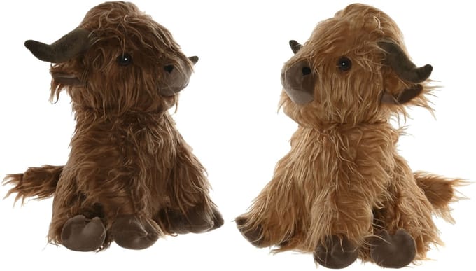 Item Deurstoppers Schotse hooglander koe - 1,5 kilo - bruin - 29 cm