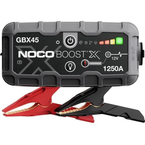 NOCO Boost X Lithium Jump Starter GBX45 – Starthulp 1250A - USB lader voor smartphone/tablet- 100 lumen LED zaklamp