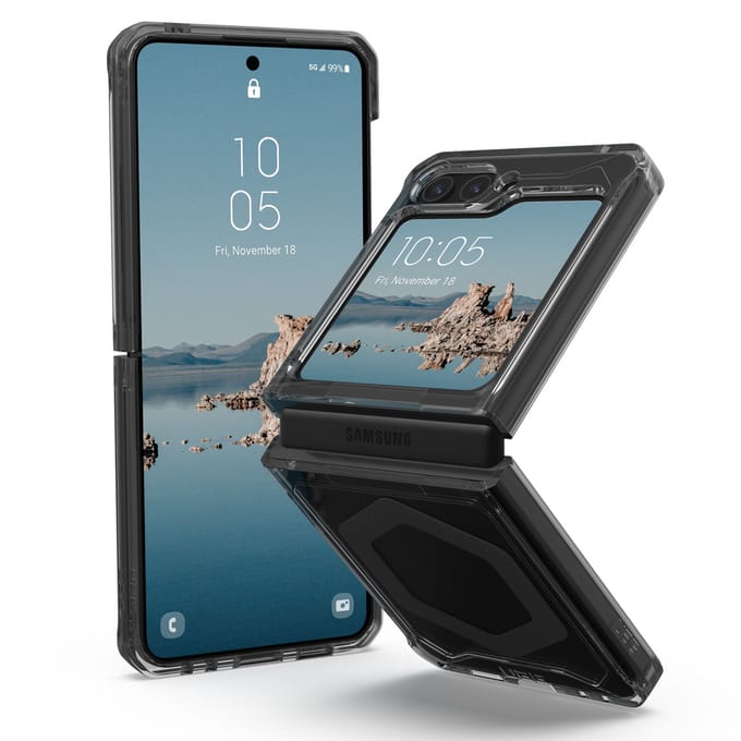 UAG Plyo Pro Backcover geschikt voor Samsung Galaxy Z Flip 5 - Ash