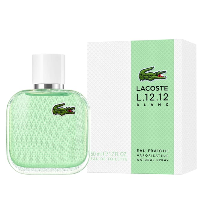 Lacoste Eau de Lacoste L.12.12. Blanc Eau Fraîche EDT Spray 50ml