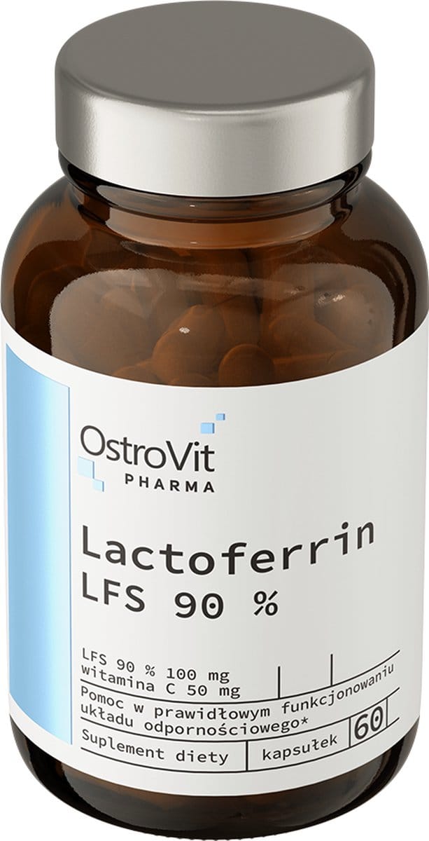 Supplement - Lactoferrin LFS 90% - 60 capsules - Lactoferrine Supplementen - OstroVit Pharma