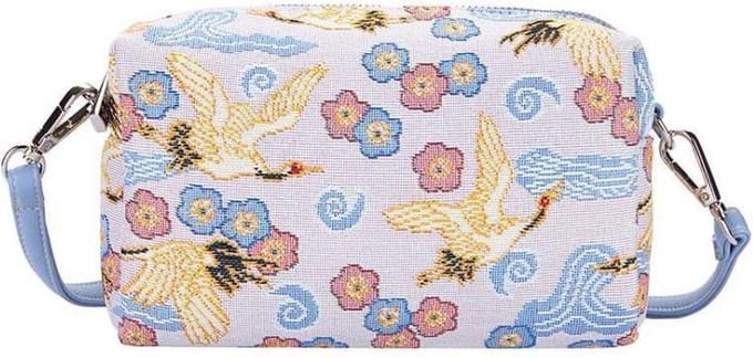 Signare - Mini tasje - Japanese Crane - Japanse Kraanvogel