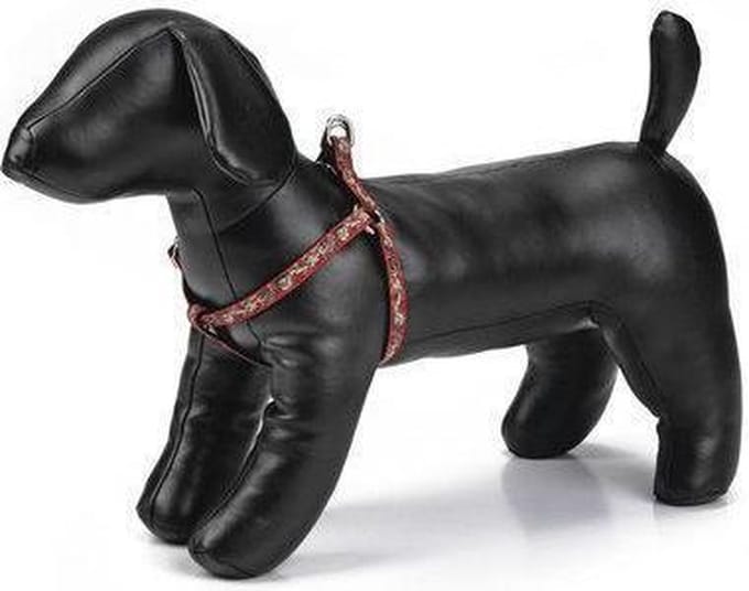 Envy borsttuig Strike Dog. Verstelbaar. Rood.