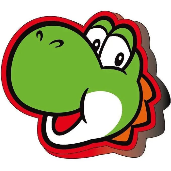 3d kussen Nintendo Super Mario Bros Yoshi