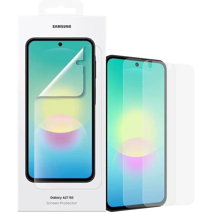Samsung Screenprotector - geschikt voor Samsung Galaxy A27 - Transparant