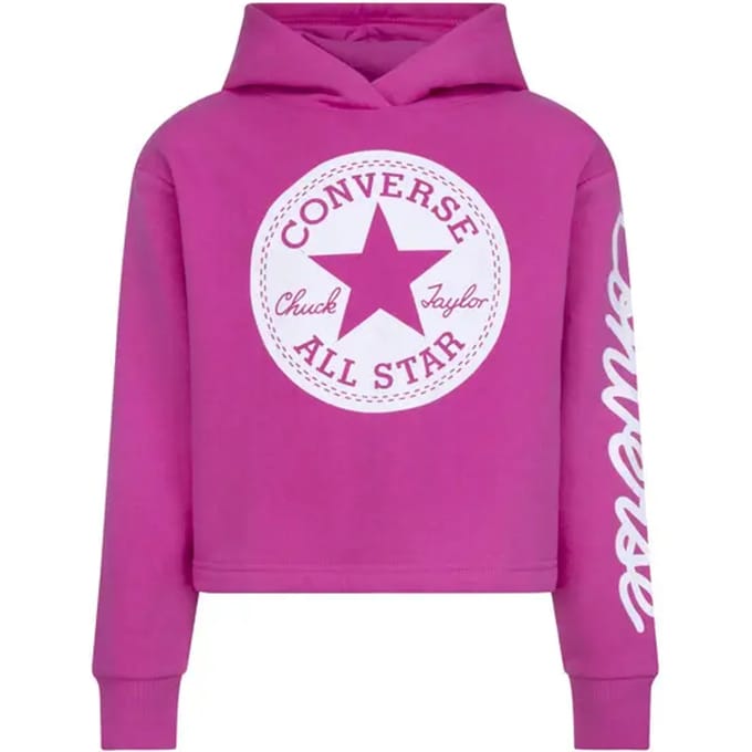 Girl hoodie Converse Signature Cropped