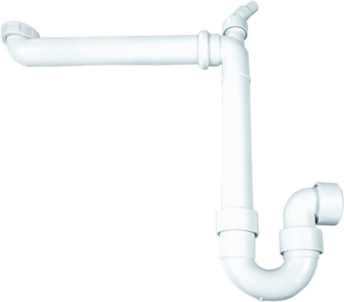 Geberit afvoergarnituur - 40mm - voor spoelbak - wit
