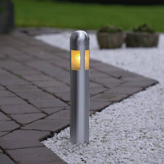 Konstsmide Set van 3 LED sokkellampen Amalfi met grondspies