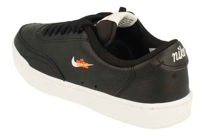 Nike Dames Court Vintage Prem Zwarte Sneakers