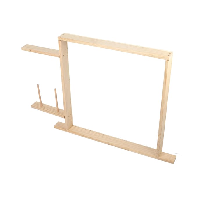 Tuftframe Houten Tapijtweefpistoolframe DIY Knutselen Tafelstandaardframe Wandtapijtmakingstool beige