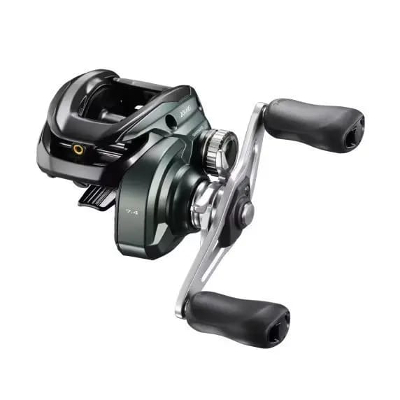 Linkshandige hengelsporto reel Shimano Curado M 201