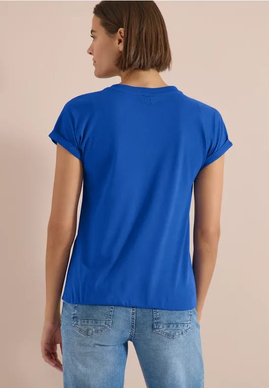 Shirt met korte mouwen in tuniekstijl