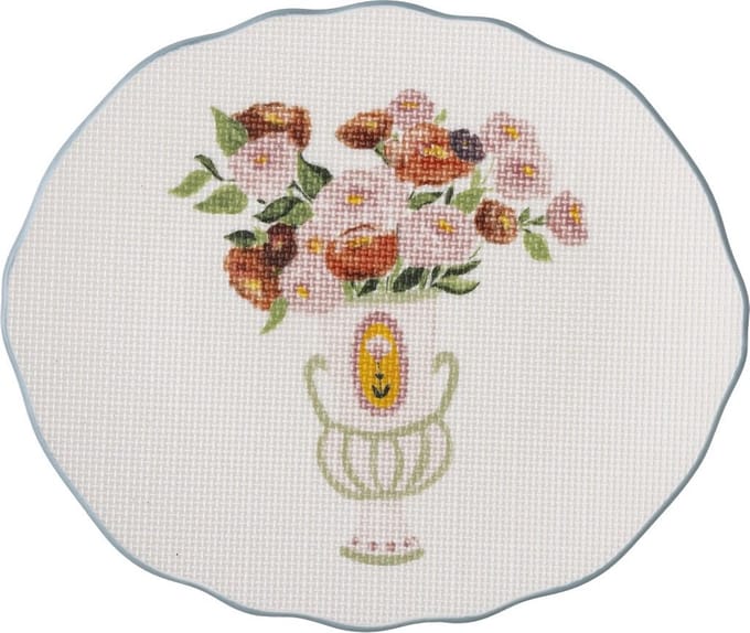 Bloomingville Dorothy bord blauw 20cm