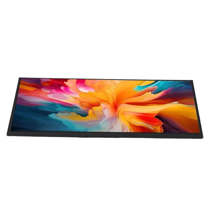 Aanraakscherm met Type C-poort 12,3 inch 1920x720 IPS LCD In Cell Aanraakscherm voor RasPi OS voor Win orange