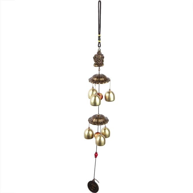 Windgong Bel Metaal Dier Vorm Huis Ornament Buiten Tuindecoratie (#03) gray