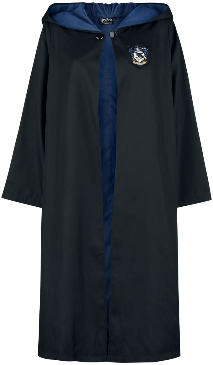 Harry Potter Cape - Ravenclaw - S-M tot XXL-3XL - zwart