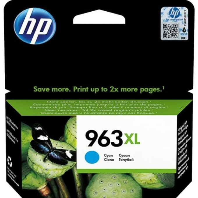 HP 963XL - Inktcartridge - Origineel - Hoge capaciteit - Cyaan