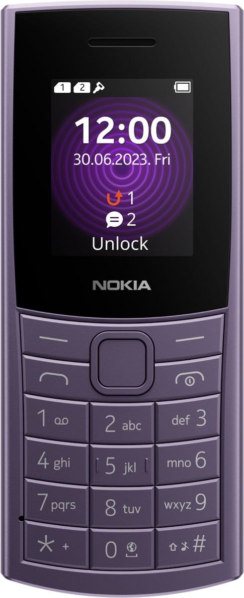 NOKIA 110 - Arctic Purple - 4G - 2024 - USB-C