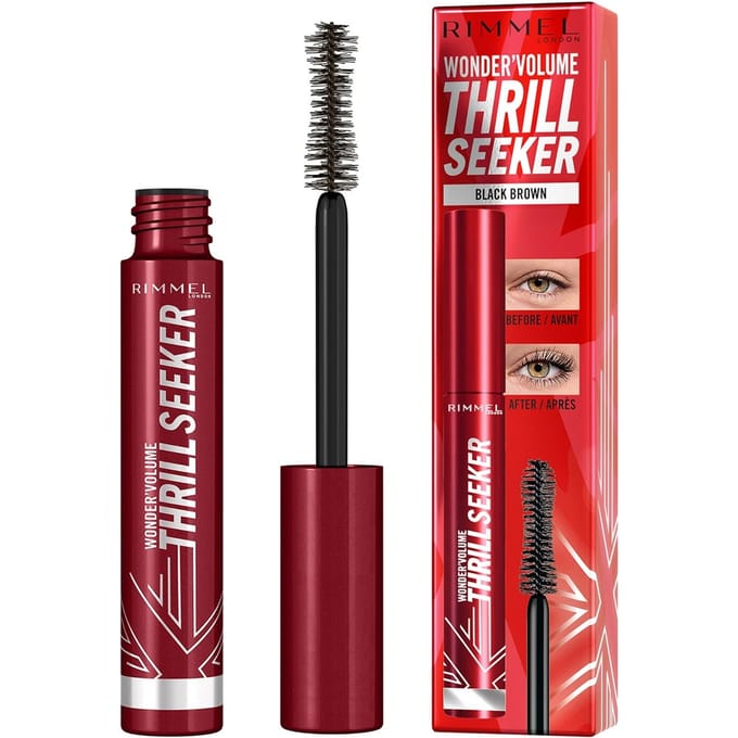 Rimmel Volume Thrill Seeker Mascara (Various Shades) - Black Brown