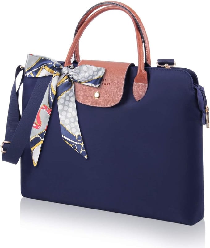 Slanke Laptoptas 15.6 Inch voor Dames - Compact en Stijlvol