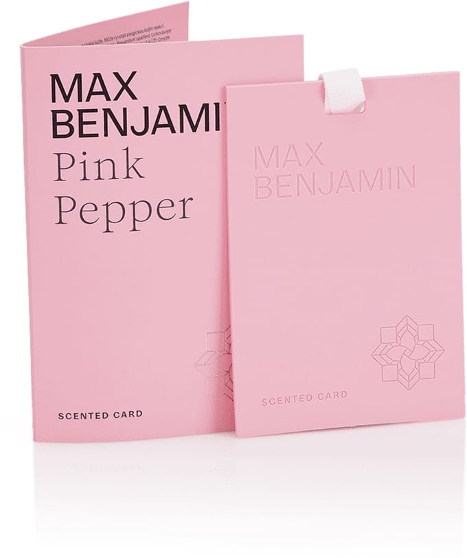 Max Benjamin - Geurkaart - Pink Pepper