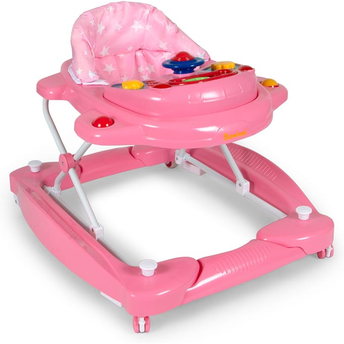 Baninni Loopstoel Classic 2-in-1 Star - Roze