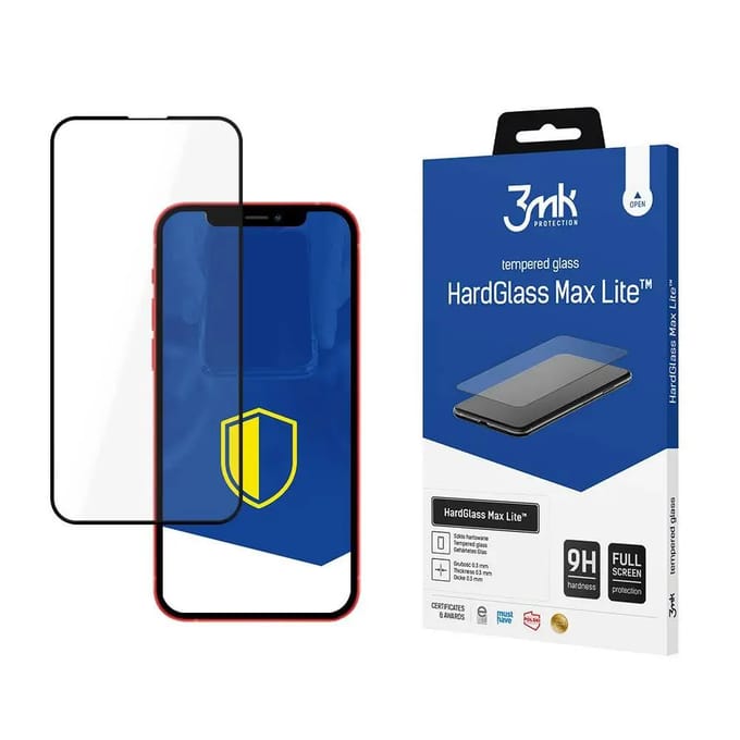 Versterkt gehard glas 3MK Apple iPhone 13 Pro Max - HardGlass Max Lite™