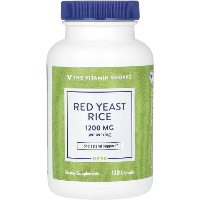 Rode gist rijst, 1.200 mg, 120 capsules (600 mg per capsule)