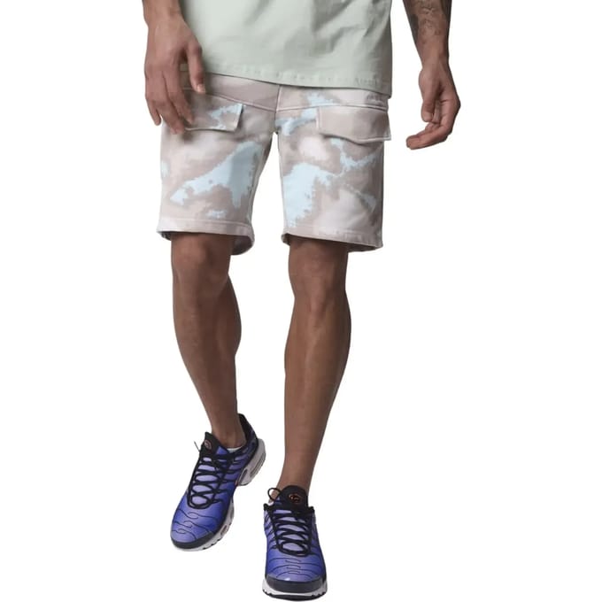Abstracte camouflage shorts Project X Paris