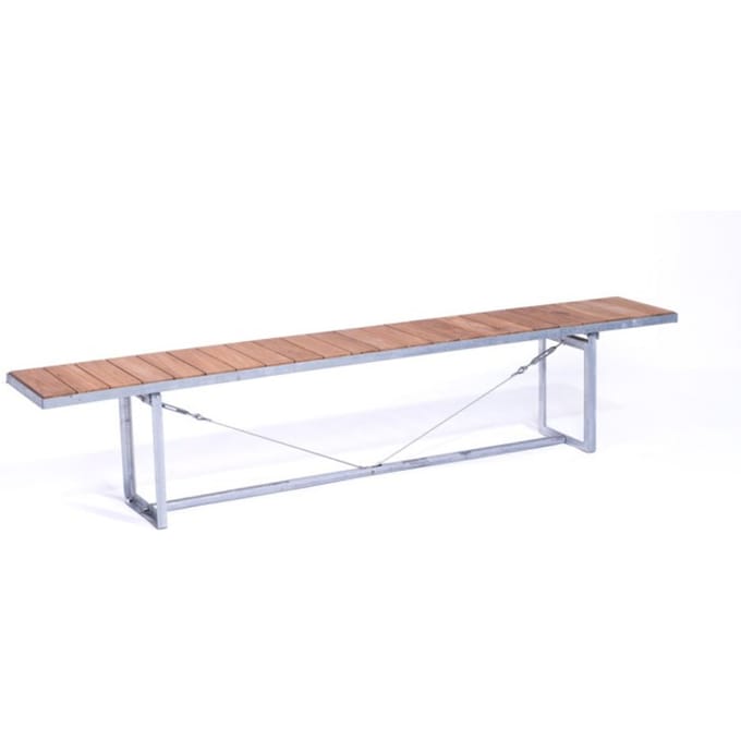 Jan Kurtz - Jever Bank  - Teak - bruin