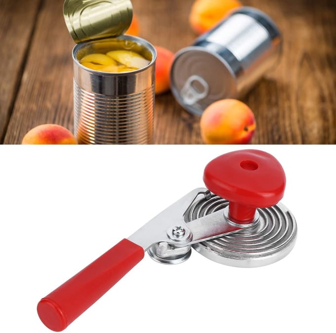 Dailygoods - Handmatige Bliksluiter voor Glazen Blikjes 22,5 cm