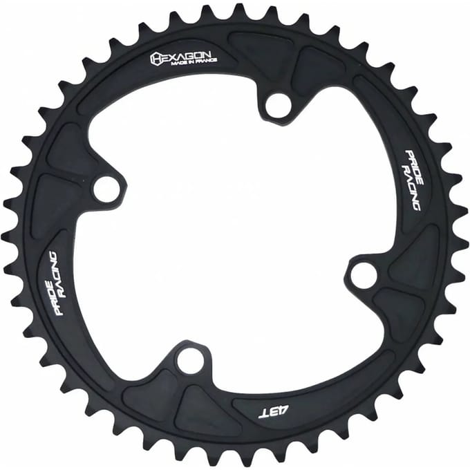 Tandwiel 4 schroef zonder schroefdraad Pride Racing Hexagon 40T