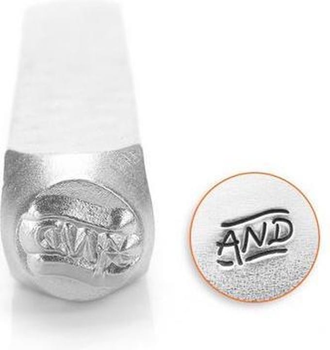 Slagstempel And | Hoogte 6mm