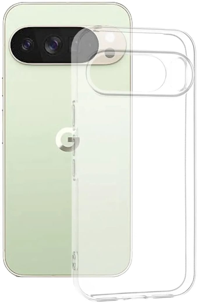 Hoesje geschikt voor Google Pixel 10 Pro XL - Techsuit Clear Silicone Back Cover - Transparant