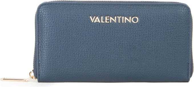 VALENTINO portemonnee Stereo Re Zip Around Wallet Blu donkerblauw