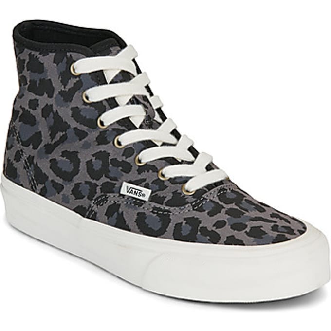 Vans Authentic Hi 2.0 Canvas Dames Grijze Sneakers