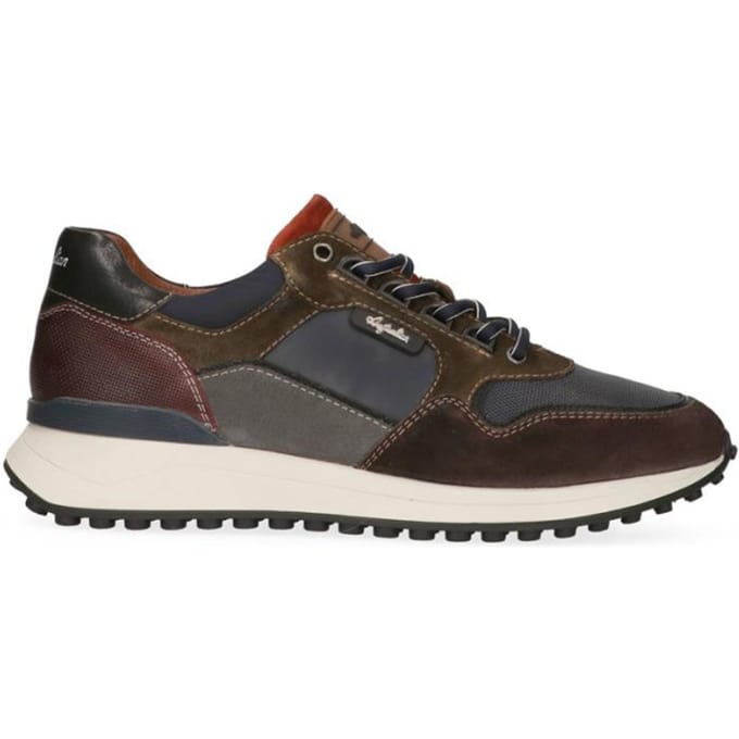 Australian Oxford Lage sneakers - Leren Sneaker - Heren - Bruin - Maat 44