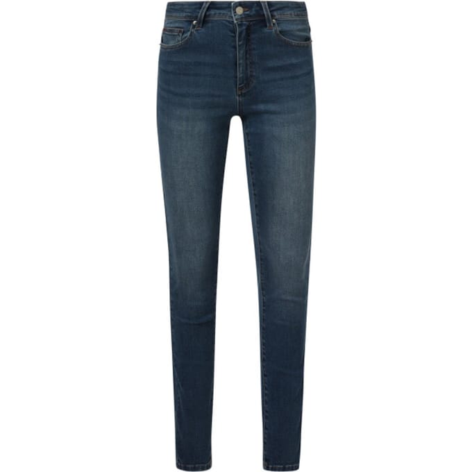 Smashed Lemon Mediumblauwe skinny jeans |