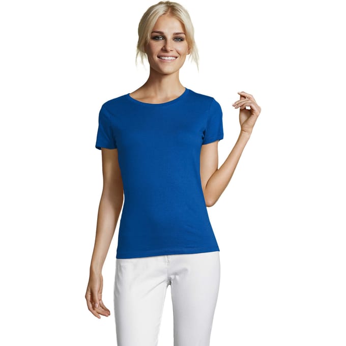 SOLS Dames/Dames Regent T-Shirt (Koningsblauw)